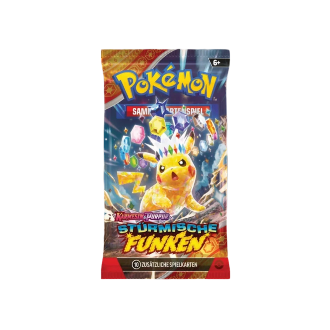 Pokemon TCG Stürmische Funken - Booster Deutsch