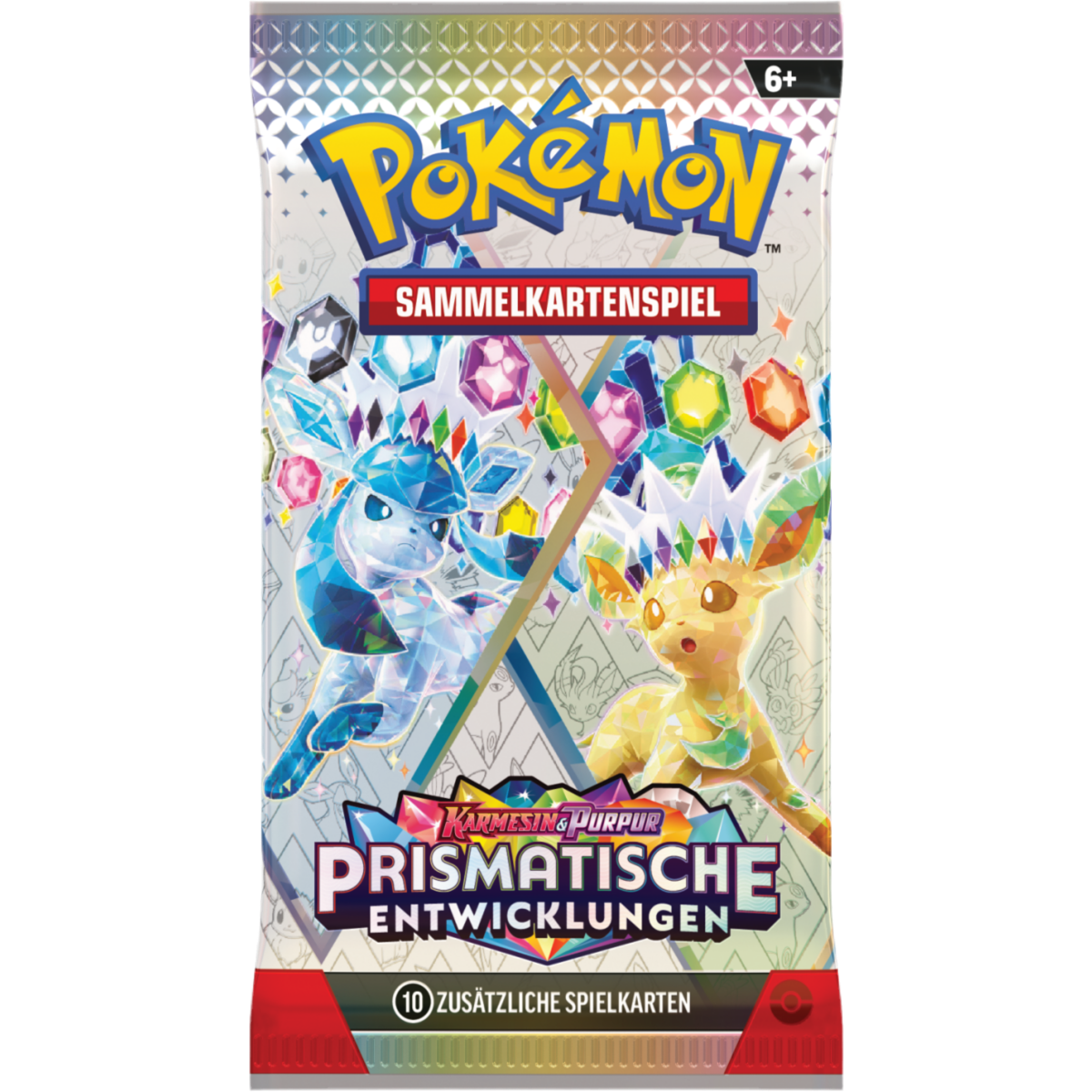 Pokemon TCG Prismatische Entwicklung - Booster Deutsch
