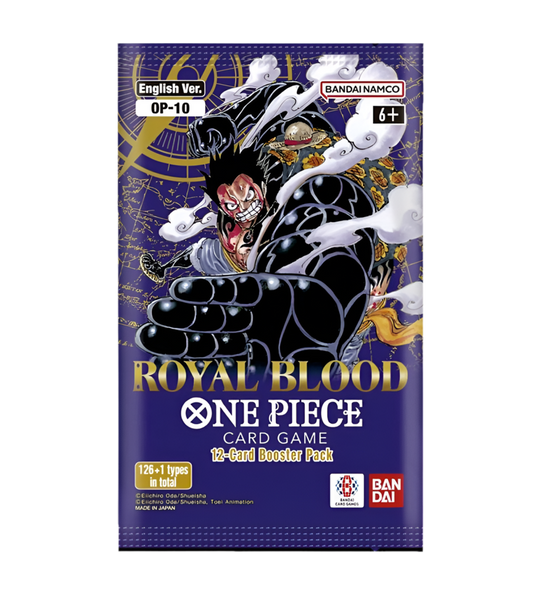 10x One Piece Card Game Royal Bloodline [OP-10] Booster - English