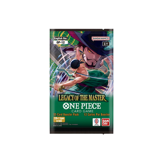 10x One Piece Card Game Legacy of the Masters [OP-12] Booster - English