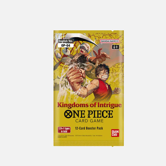 One Piece Card Game Kingdoms of Intrigue Booster Pack [OP-04] - Englisch